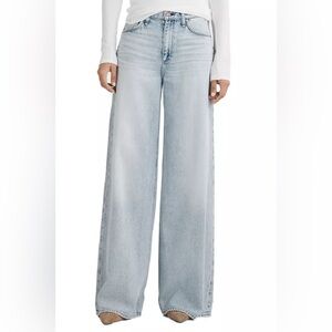 Rag & Bone Sofie Featherweight High Rise Wide Leg Women’s Jeans Size 26